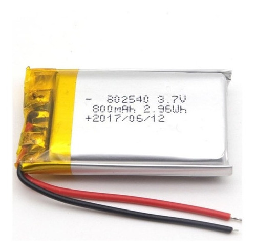 Bateria Polimero De Litio 3.7v, 800mah 902540 Gps, 