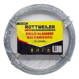 Alambre Galvaniz. Nº16 Rollo X20mt P Mayor (x 6 Unid) 120 Mt