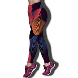 Calça Legging P/ Academia Top, Abstrato Plus