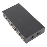 Convertidor De Medios Ethernet Rj45 10/100/1000m 4 Puertos D