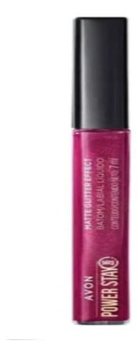 Avon Batom Liquido Power Stay Malva Luminoso 7ml.