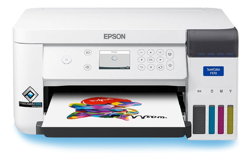 Impressora Sublimática Epson Surecolor F170 Wi Fi Branca