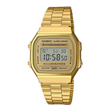 Reloj Casio Vintage A168wg-9vt Dorado Original Envío Gratis