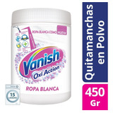 Quitamanchas En Polvo & Blanqueador Oxi Action Vanish 450 Formula Blanco