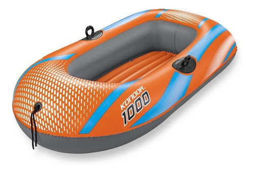 Balsa Inflable Para Niños Kondor 1000 Bestway Mod. 61136 Color Naranja