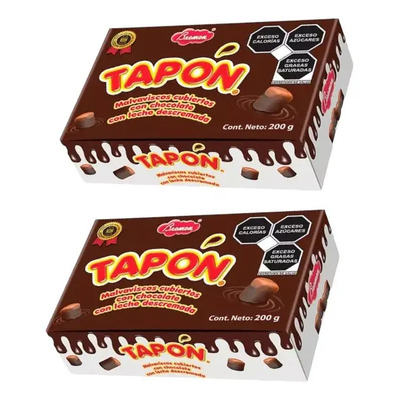 Malvavisco Cubierto C\u002F Chocolate Mini Tapon Bremen Caja 400g | Meses sin interés