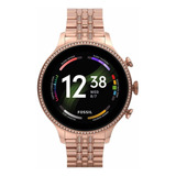 Smartwatch Fossil Para Mujer Rose Gold 6 Gen Ftw6077