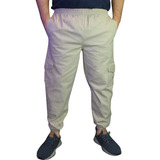 Pantalon Jogger Drill Tipo Cargo Para Caballero