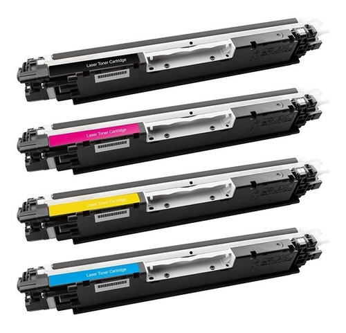 4 Toner 126a Cp1025nw Ce310 Ce311 Ce312 Ce313 Cp1025