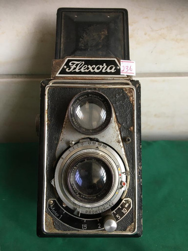 N°236 Antiga Câmera Foto Alemã Flexora N/funciona Sucata