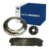 Kit De Sprocket Dm200 (2007-2008) Italika Original F0203ks23