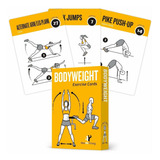 Exercise Cards Bodyweight Home Gym Workout Personal Tra...