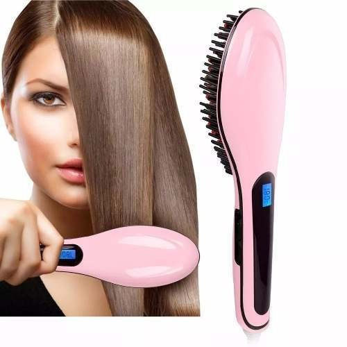 Cepillo Alaciador Cerdas Fast Hair Straightener Para Cabello