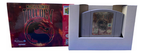 Fita Mortal Kombat Trilogy Original N64 Usado Caixa Repro