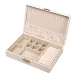 Alhajero Caja Organizadora Joyas Anillos Aros Accesorios (l)