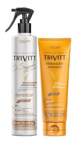 Kit Trivitt O Segredo Cabeleireiro + Hidratação 250g