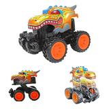 Camioneta Monster Dino 4x4 Luz Sonido 14 Cm Auto Regalo Niño