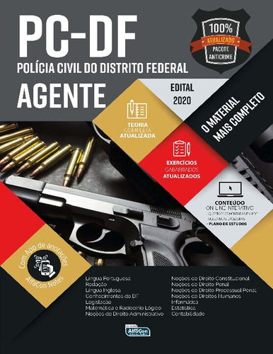 Livro Polícia Civil Do Distrito Federal - Pc-df - Agente ...