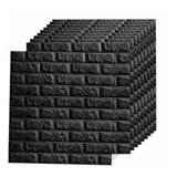 Pegatina De Pared 3d Negra, Impermeable, 10 Unidades