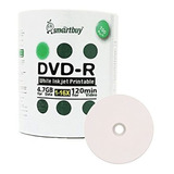 Dvd-r 4.7 gb 16 x Color Blanco 100 100pk