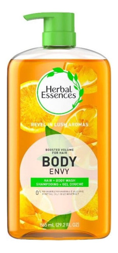 Herbal Essences Body Envy Shampoo & Body Wash, Champú Volumi