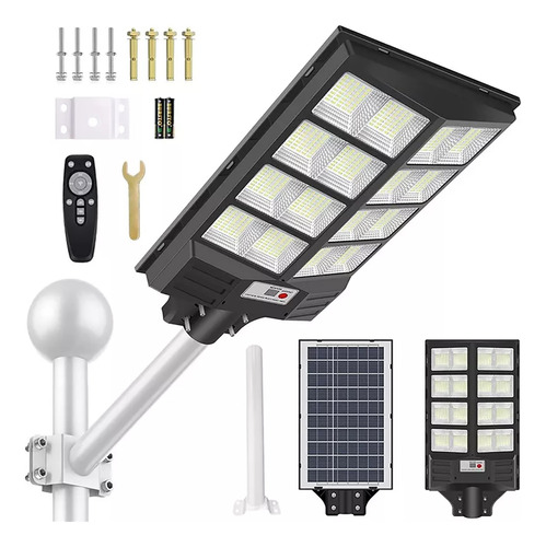 Lámpara Led Solar Luminaria Suburbana Alumbrado Publico 800w