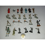 Star Wars 25 Figuritas De Juguete. 1998 Galoob Micromachines