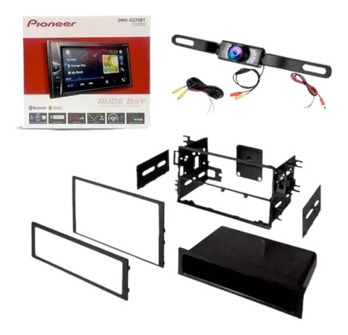 Estereo Pantalla Pioneer+cam Reversa+frente Crv 2004