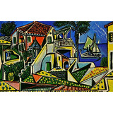 Pablo Picasso Arte De Pared Picasso Pintura De Paisaje Medit