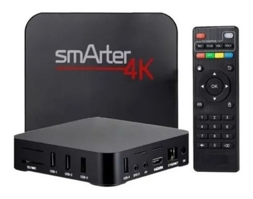 Convertidor Tv Smart  Box Kanji Smarter 4k Plus 2gb Ram 16g
