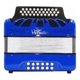 Acordeon Versalles 3112s Sol Azul Spider 31 Botones 12 Bajos