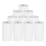 Rollo De Papel Térmico 57*25 Mm 10pcs Impresora Tiquetes Caj