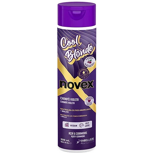 Shampoo Purpura Cool Blond Novex 300ml