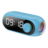 Nihay Reloj Despertador Con Altavoz Bluetooth Inalámbrico A