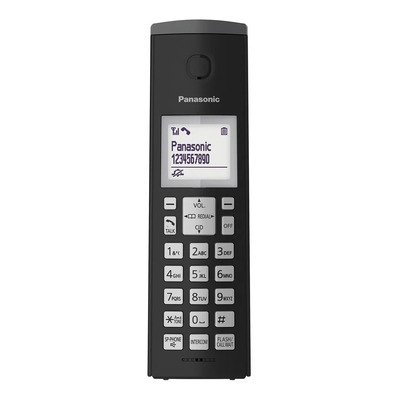 Teléfono Panasonic KX-TGK210B inalámbrico - color negro | Envío gratis