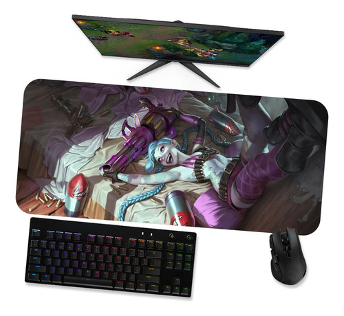 Mousepad Gamer Grande 90x40 Cm - Jinx Classic 1