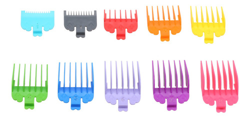 10 Unids Clipper Guía Peine Set Para Wahl Pelo Clippers .