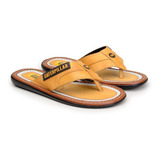 Chinelo Masculino Couro Legitimo Promoção Caterpillar