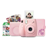 Camara Fujifilm Instax Mini 7+ Kit Rosa Set Accesorios