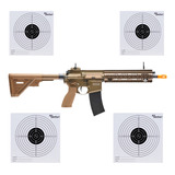 Hk 416 Aeg 6mm Tan Airsoft 370fps Culata Ajustable Xchws C