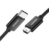 Cable Ugreen Mini Usb A Usb C, 3 Pies/negro