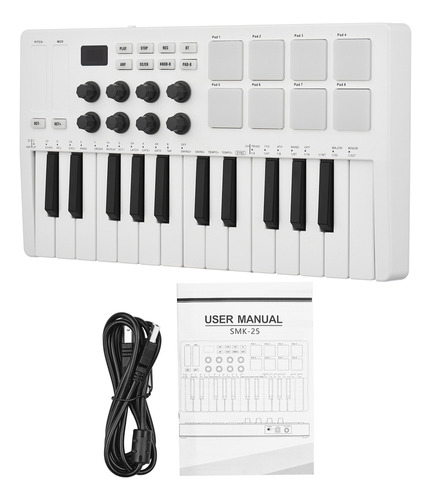 Teclas De Controlador Midi, Botones De Teclado Sensibles A L