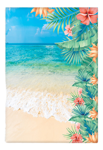 Painel Retangular Tecido Sublimado 3d Paisagem Vertical
