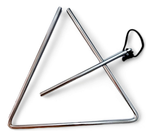 Triangulo Cromado 25cm X 08mm Phx Instrumentos Profissional 