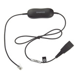 Jabra Gn1200 Cable Con Conexión Qd Y Rj-9 (88001-99)