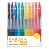 Caneta Zebra Sarasa 0.7mm Made In Japan Cor Da Tinta Branco Cor Do Exterior Branco