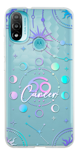 Funda Para Motorola Uso Rudo Para Mujer Signo Zodiaco Cáncer