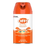  Off! Family Repelente De Mosquitos En Aerosol 170g X12 Unid