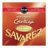 Cuerdas Savarez 510crp New Cristal Cantiga Premium Roja