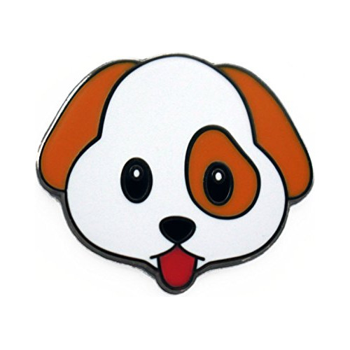 Emoji Pin De Solapa Del Kawaii Lindo Perrito Broche Por...